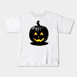 Cackling Jack - Sinister Evil Pumpkin Kids T-Shirt